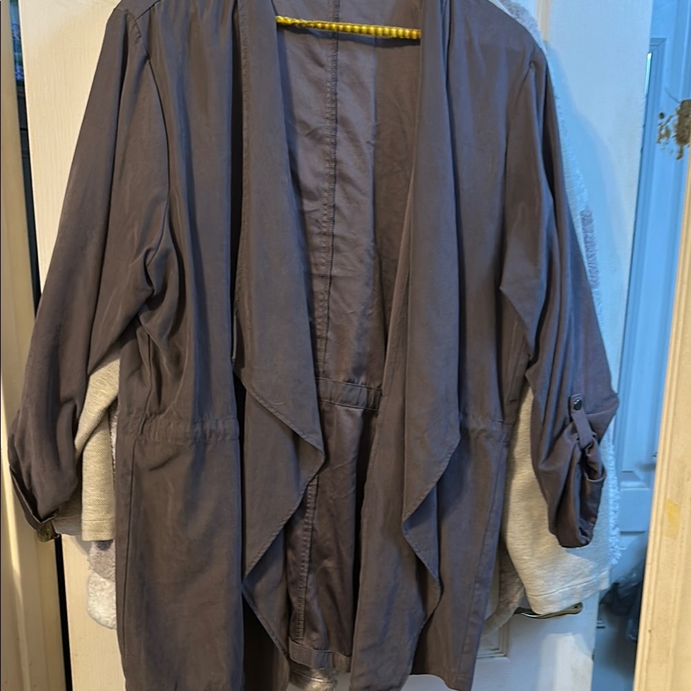 Maurices Gray Blazer Style Jacket